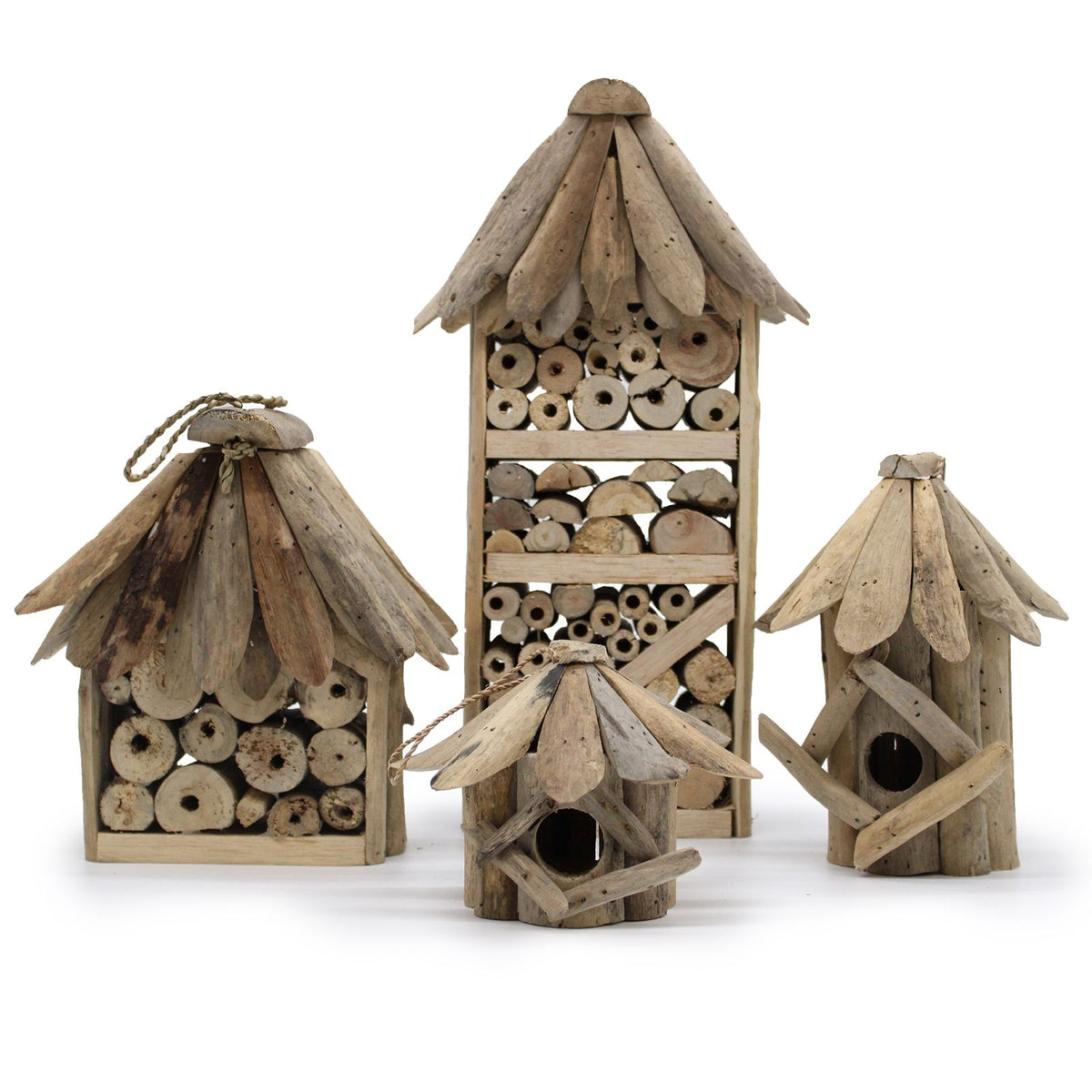 Recycled Driftwood Bee and Insect House – view 4
