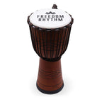 Large Pro Djembe Drum - Freedom Rhythm - 50cm, 22cm Head