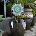 Large Turquoise Dream Catcher - Elemental Spirits – view 2