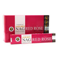 Golden Nag Red Rose Incense Sticks 15g Pack