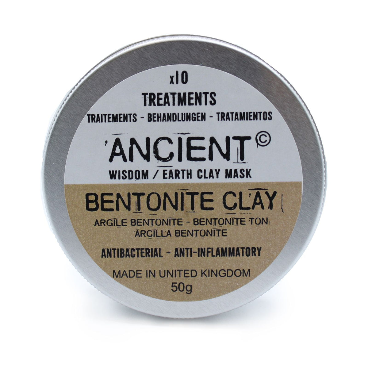 Bentonite Clay Face Mask Powder 50g – view 2