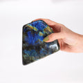 Madagascar Labradorite Statement Stone (approx 1kg, 10-17cm)
