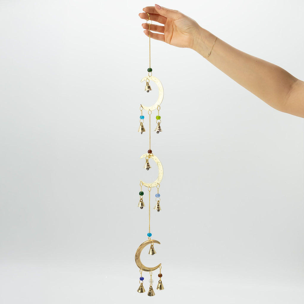 Moon Drop Wind Chime - 10 Bells, 6.5x63cm – view 4