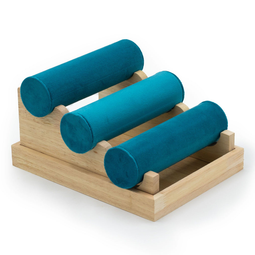 Three Bar Tiered Bangle Display 24x18x13cm – view 4