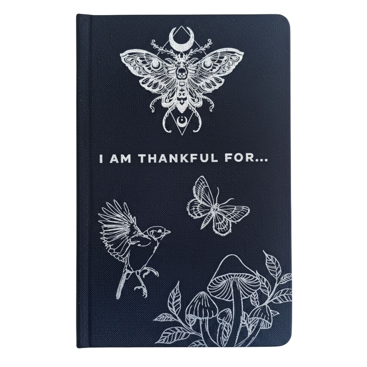 Black Gratitude Journal with Silver Lining, 120 Pages – view 4