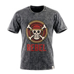 Nomad Sari Stonewashed T-Shirt - Rebel - Charcoal - Small – view 5
