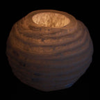Selenite Snowball Candle Holder - 8 cm – view 4