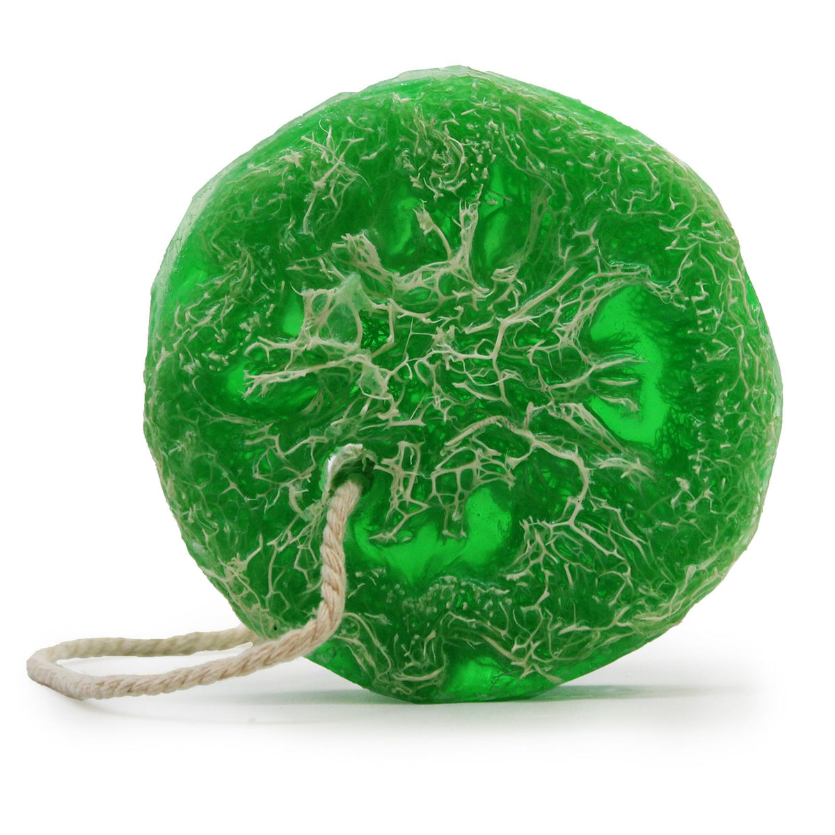 Fruity Scrub Soap on a Rope - Mango – view 3