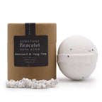 White Jasper Gemstone Bracelet Bath Bomb – view 10
