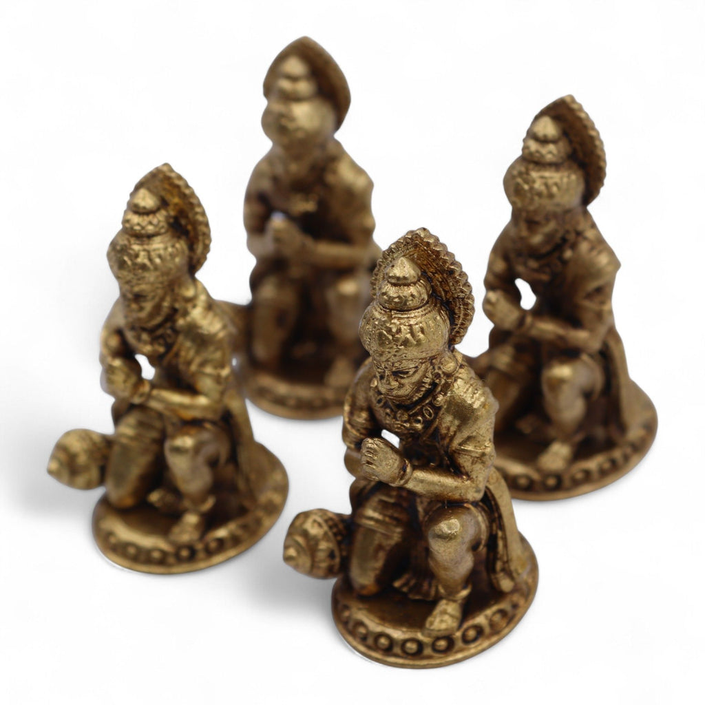 Brass Hanuman Miniature Statue - 36mm – view 7