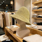 Nomad Sari Floppy Straw Sun Hat - Natural Beige – view 3