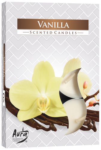 Set of 6 Vanilla Scented Tealights – view 2