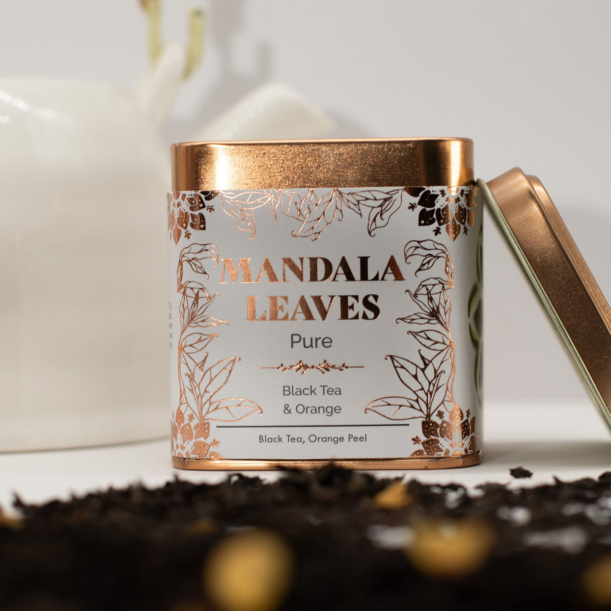Orange Peel Black Tea Tin 50g – view 6