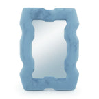 Squiggly Chunky Frame Mirror - Royal Blue - 30.5x22.5cm – view 3