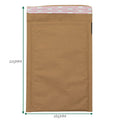 Kraft Padded Honeycomb Mailing Envelope 165x225mm