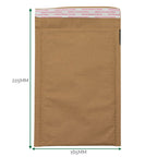 Kraft Padded Honeycomb Mailing Envelope 165x225mm