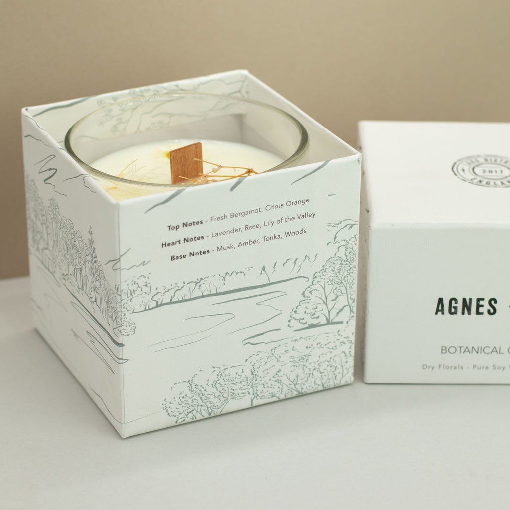 Agnes + Cat Botanical Soy Wax Candle - Windermere – view 9