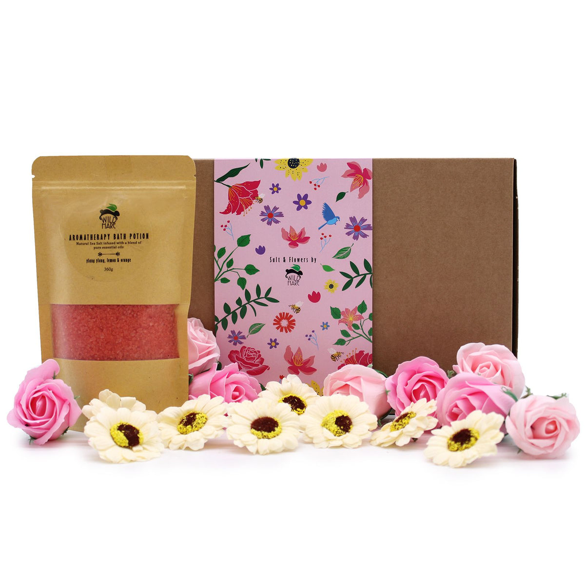 Wild Hare Salt & Flowers Set - Passion