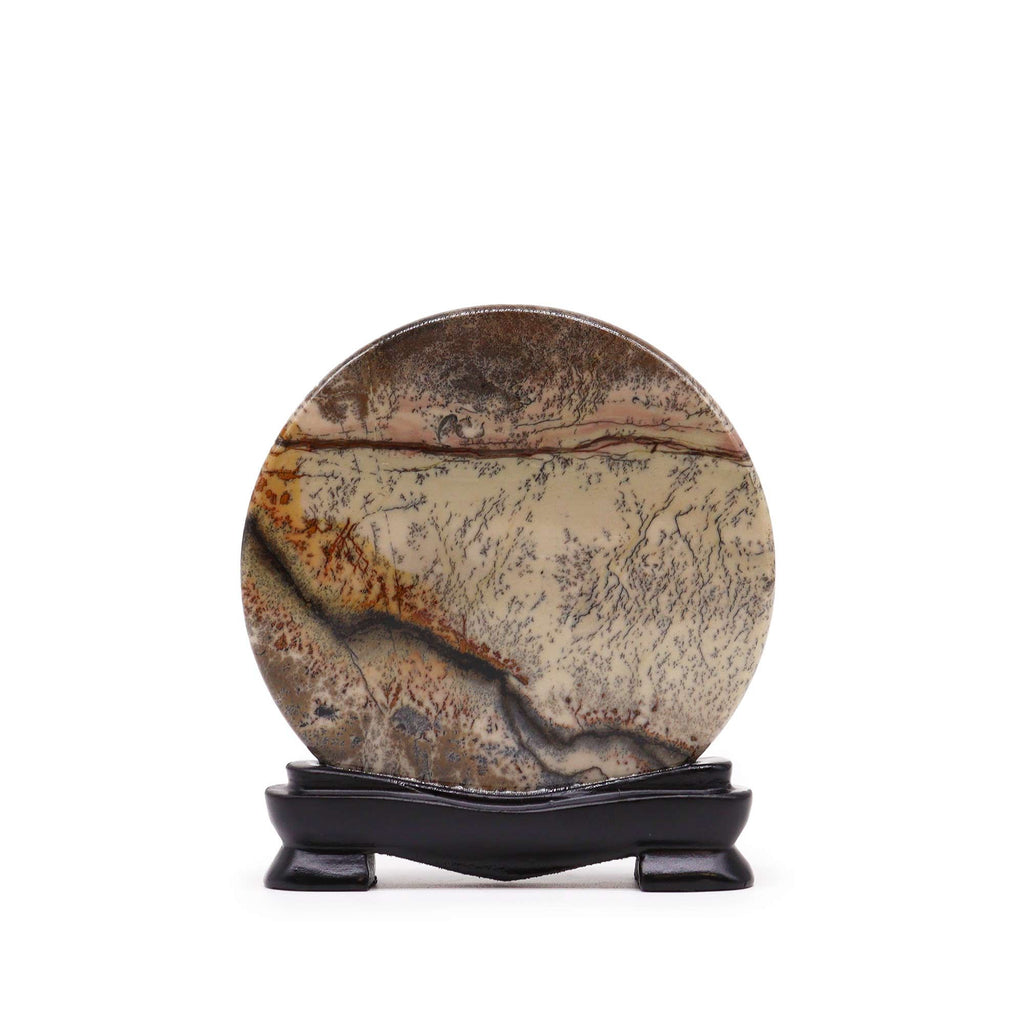 Guohua Picture Stone - Disc Shape 100mm – view 2