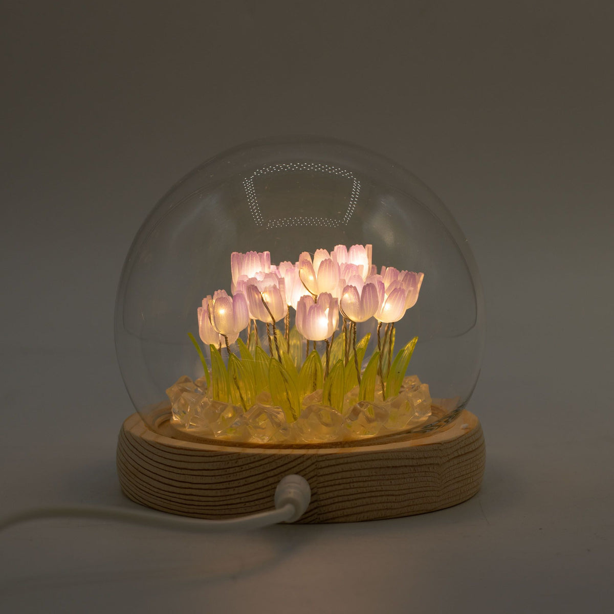 Floral Glow Dome - Tulips, LED USB – view 4