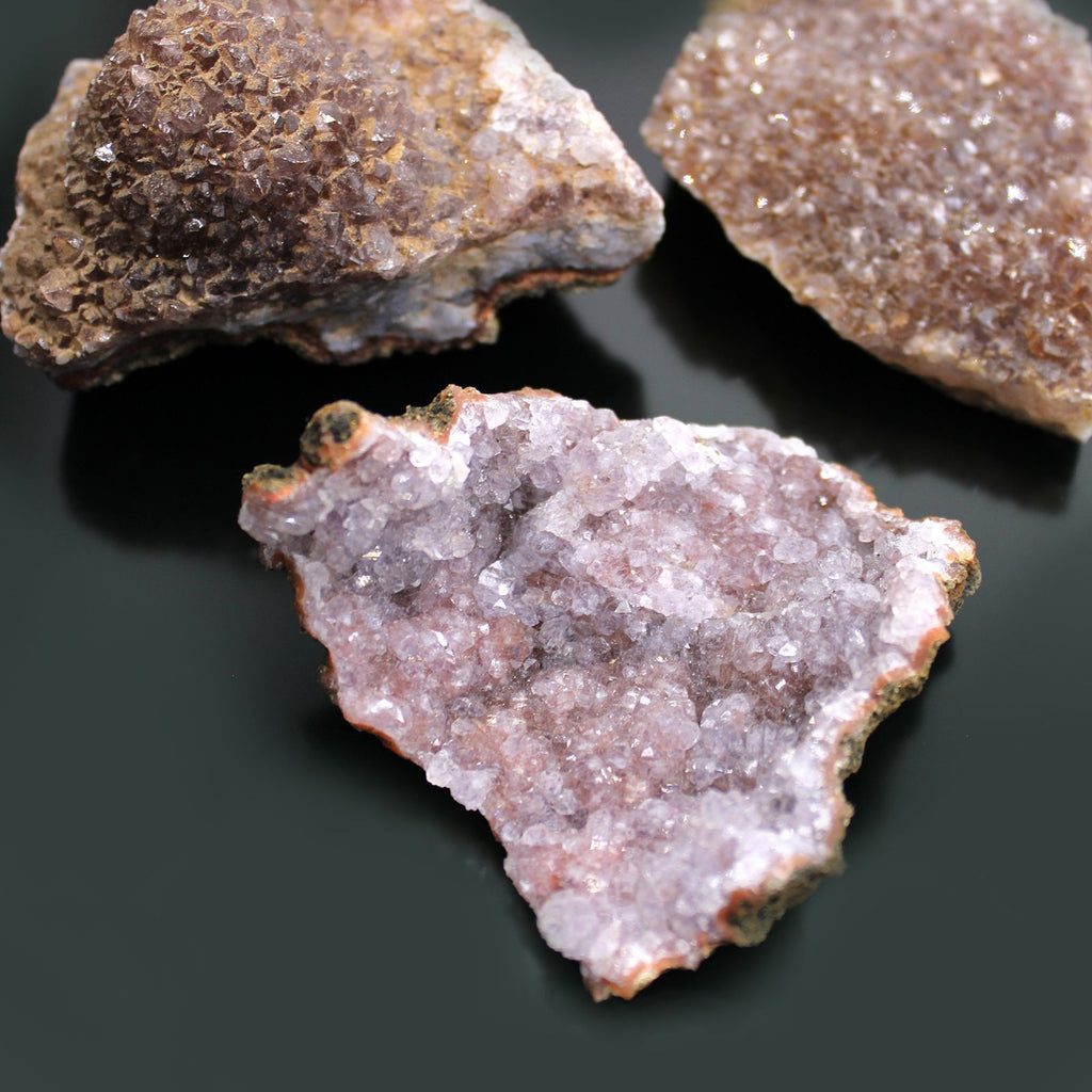 Amethyst Mineral Specimens Tray, Approx 20 Pieces – view 4