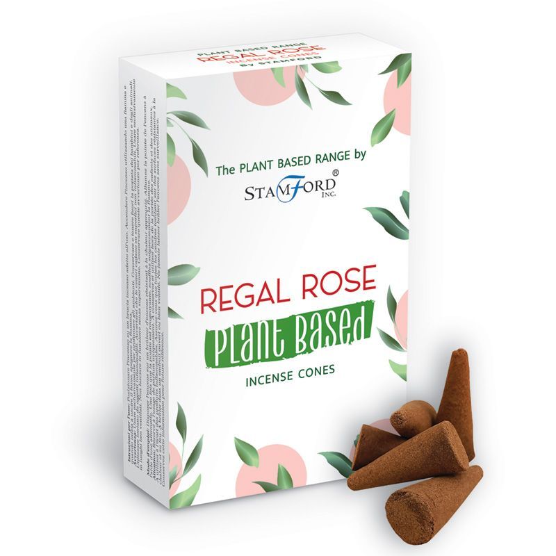 Stamford Plant Based Incense Cones - Regal Rose