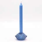 Set of 2 Flower Flip Candle Holders - Royal Blue – view 5