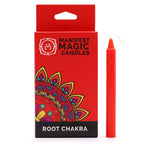 Manifest Magic Candles Pack of 12 - Red Root Chakra – view 2