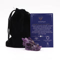 Small Amethyst Dragon Head Figure 4.5cm
