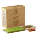 Benzoin Natural Incense Bricks with Burner, Pack of 15