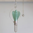 Angel Pendulum with Ring - Green Aventurine – view 2