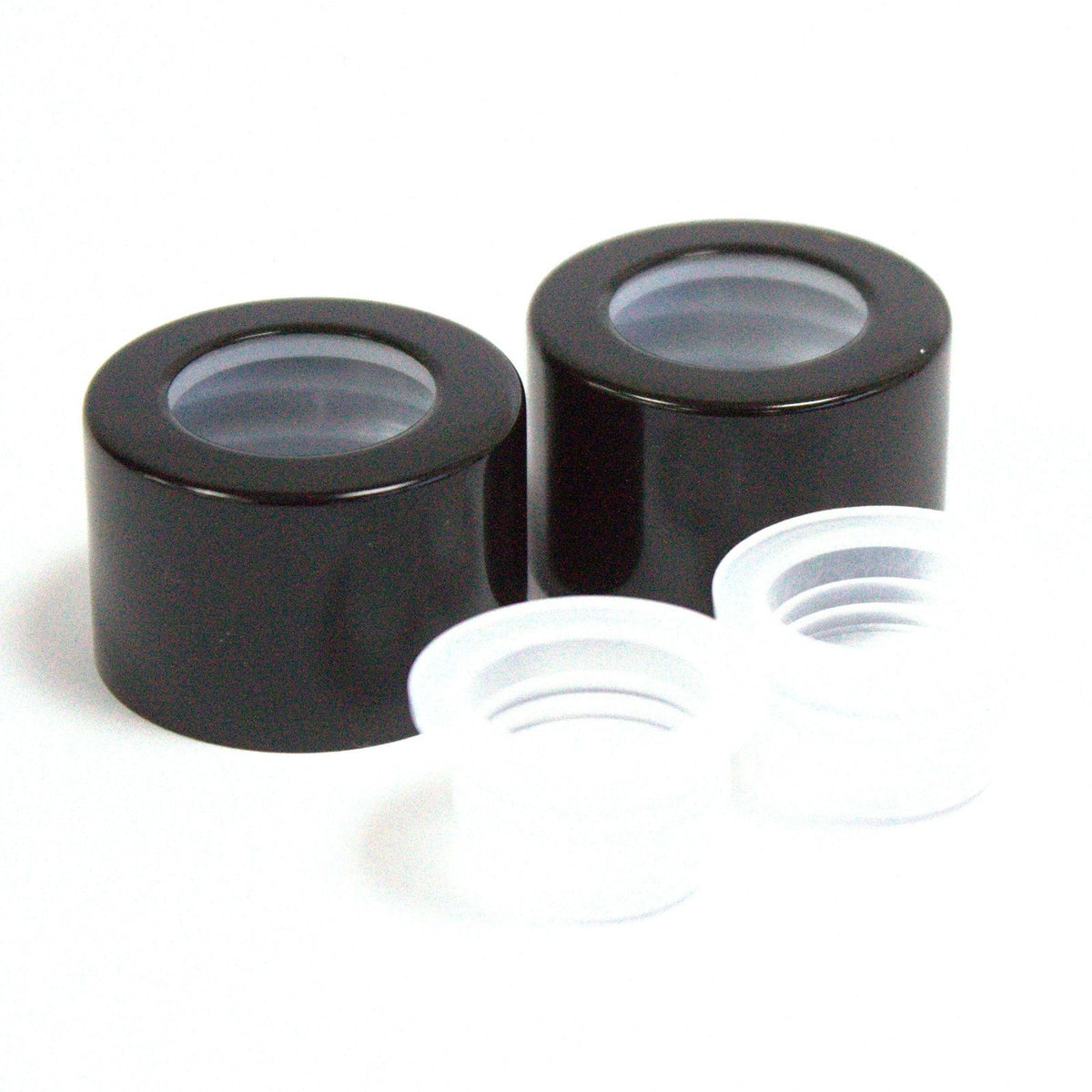 Black Diffuser Bottle Cap - 3cm, Plastic