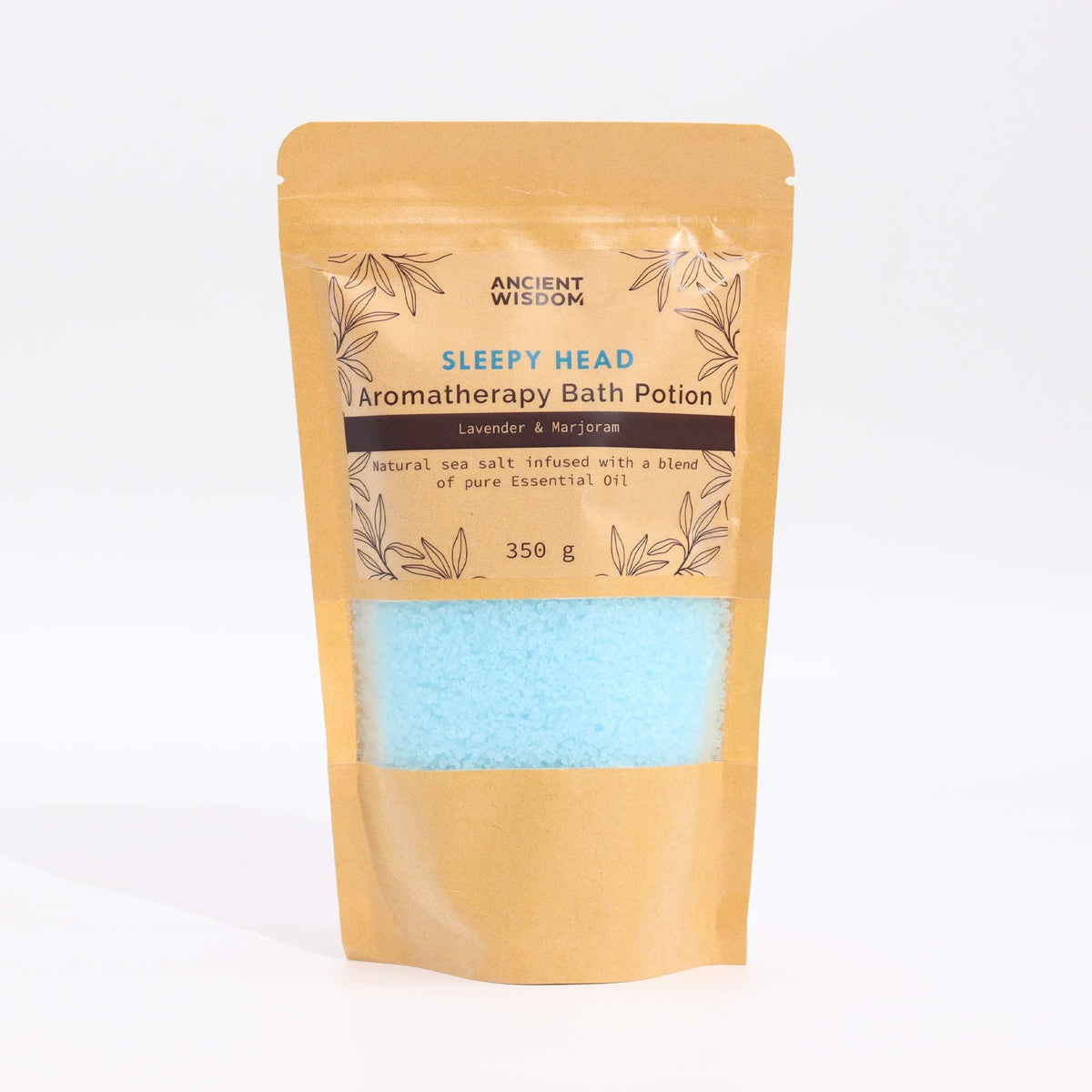Sleepy Head Bath Salts, Kraft Bag 350g