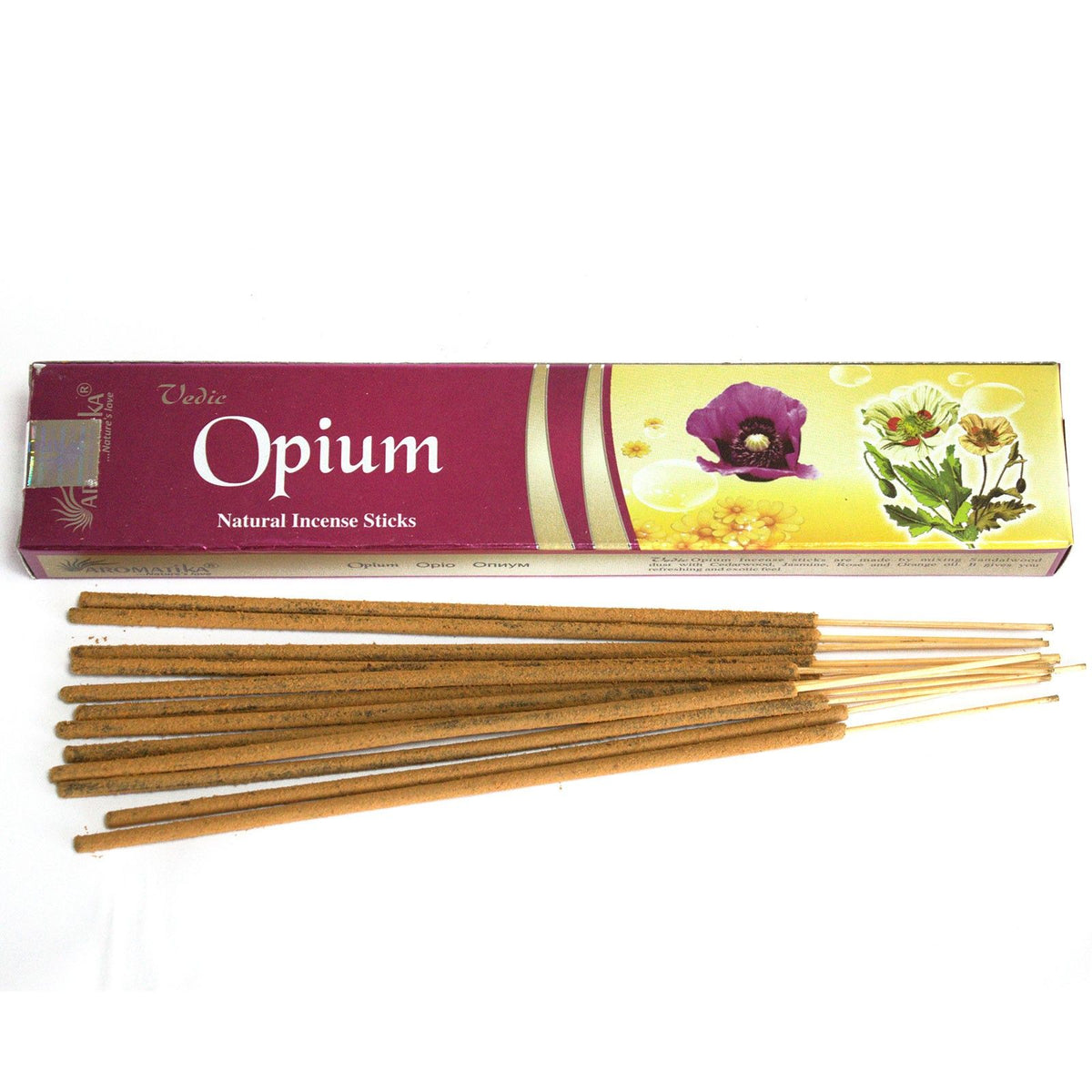Aromatika Vedic Masala Incense Sticks - Opium – view 2