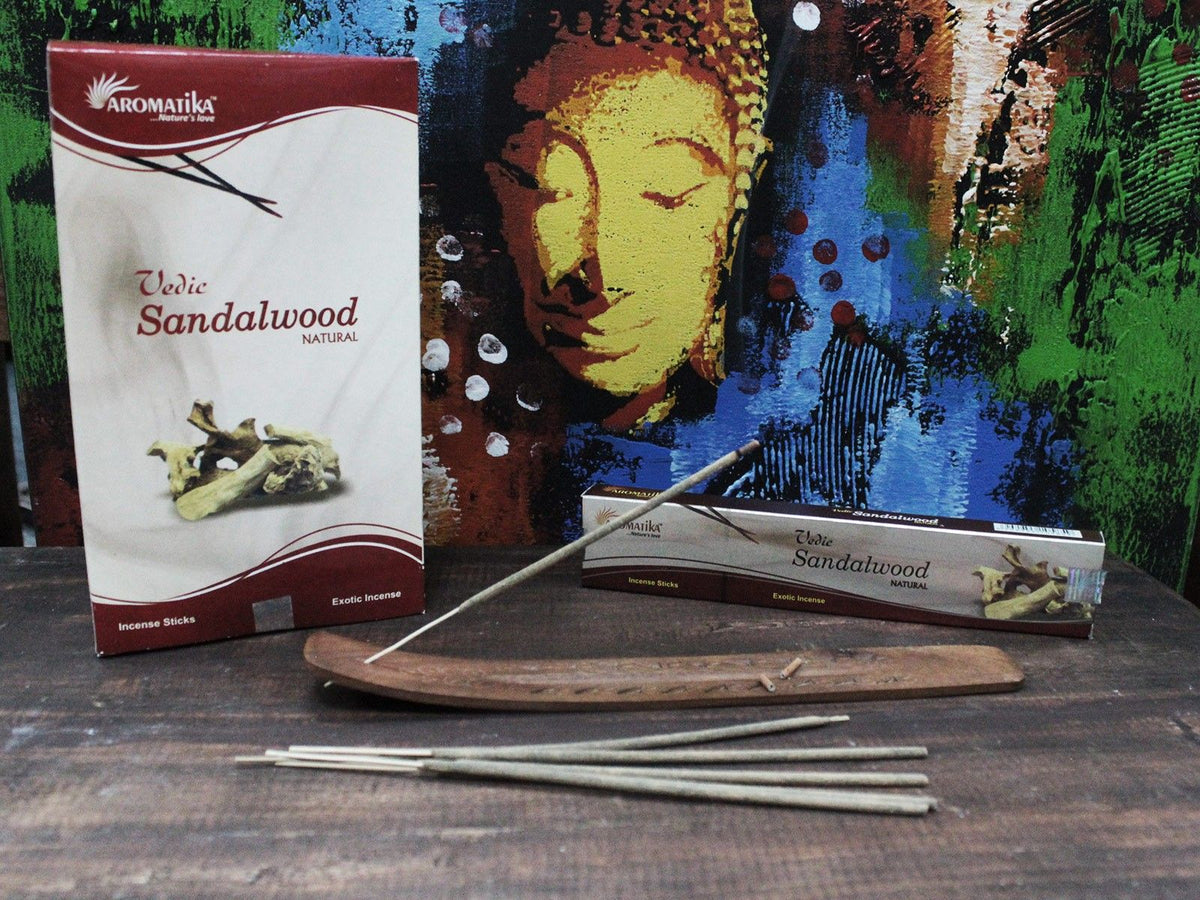 Aromatika Vedic Incense Sticks - Sandalwood – view 2