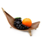 Coconut Leaf Fruit Bowl Set of 3 - Natural, 30 x 22 cm – view 6