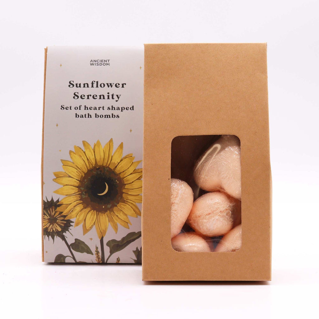 Sunflower Serenity Heart Bath Bombs Gift Set – view 2
