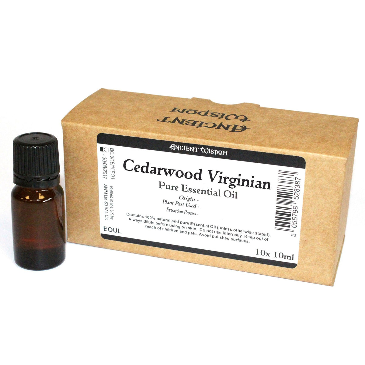 Cedarwood Virginian Essential Oil - Set of 10 x 10ml