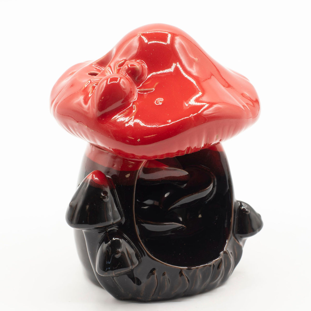 Backflow Incense Burner - Large Red Mushroom – view 4