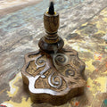 Small Mango Wood Backflow Burner - Tree of Life