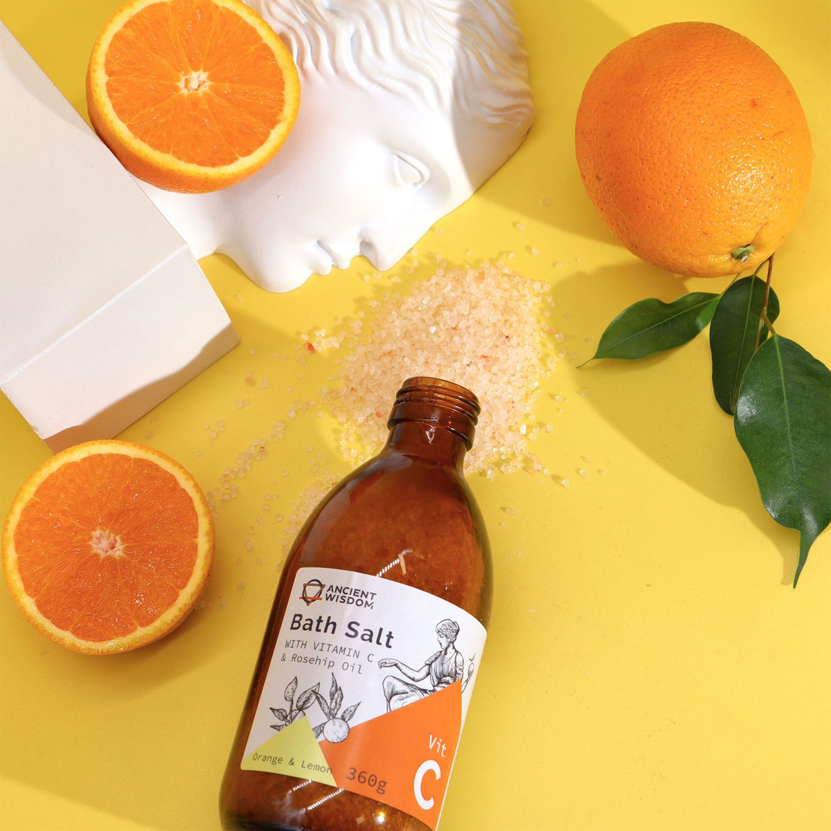 Vitamin C Himalayan Bath Salt - Ancient Goddess – view 2