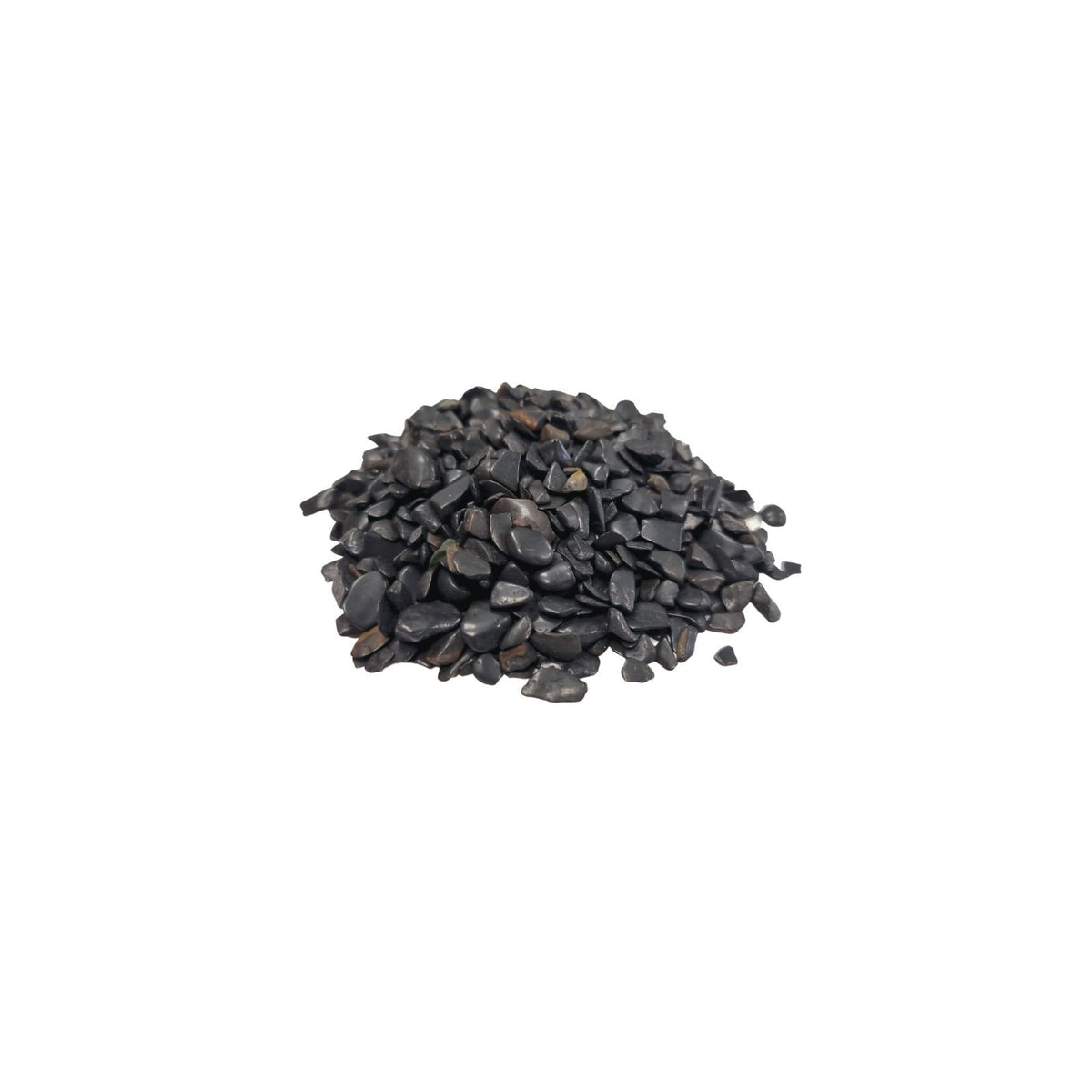 Black Tourmaline Gemstone Chips - 1kg Bulk Pack – view 2