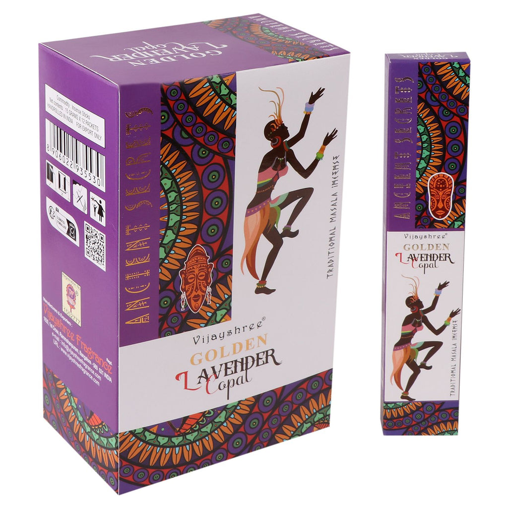 Golden Copal and Lavender Incense Sticks (15g) – view 3