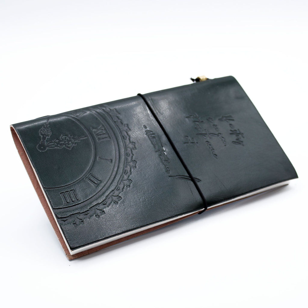 Leather Journal - If a Story is in You - Green (80 pages) – view 5