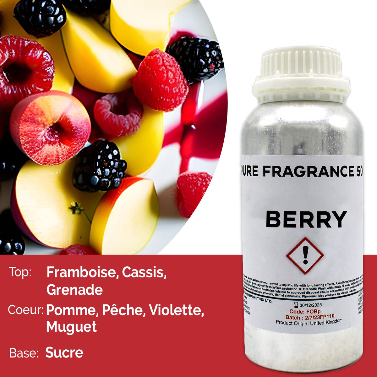 Berry Pure Fragrance Oil - 500ml – view 2