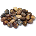 Fancy Jasper Rune Set in Cotton Pouch – view 2