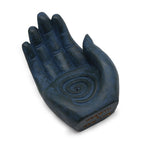 Fertility Hand Incense Burner in Blue – view 3