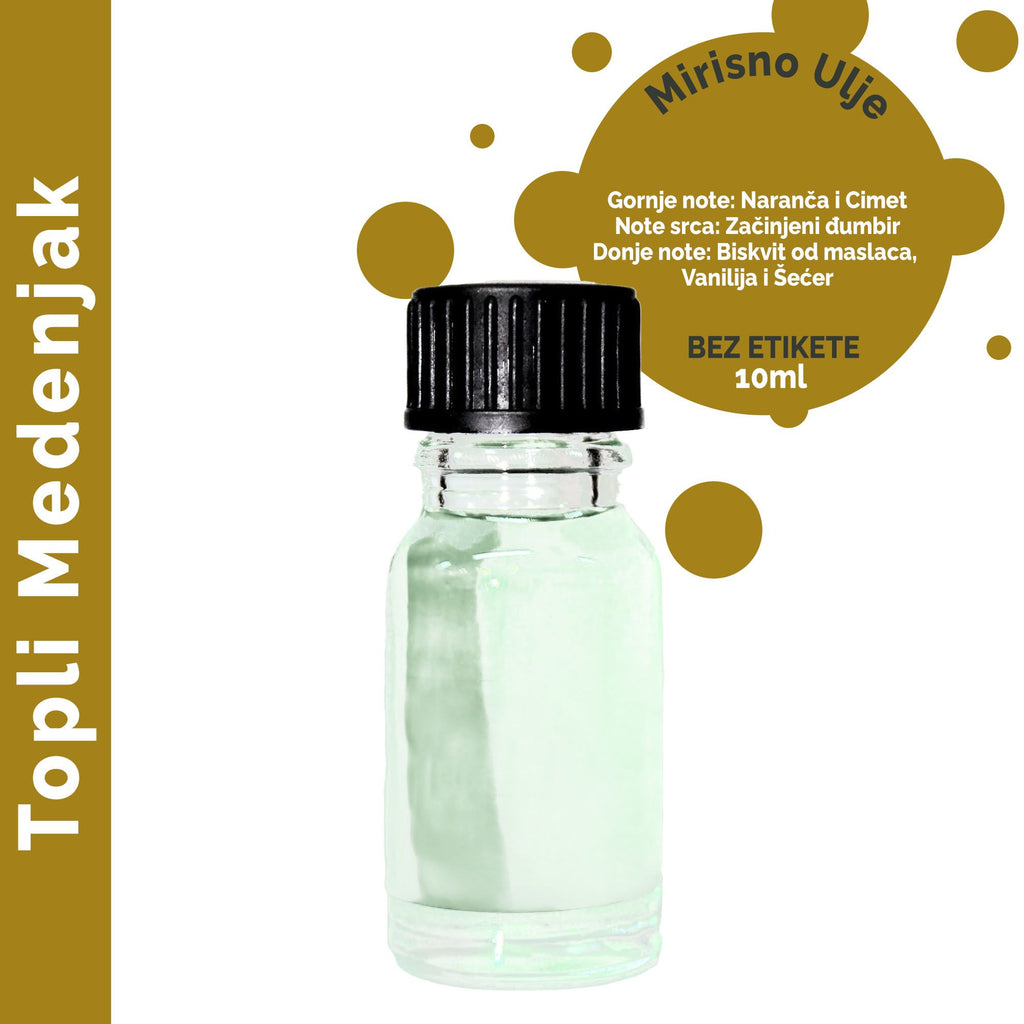 Warm Gingerbread Fragrance Oil 10ml – Pack of 10 – view 8