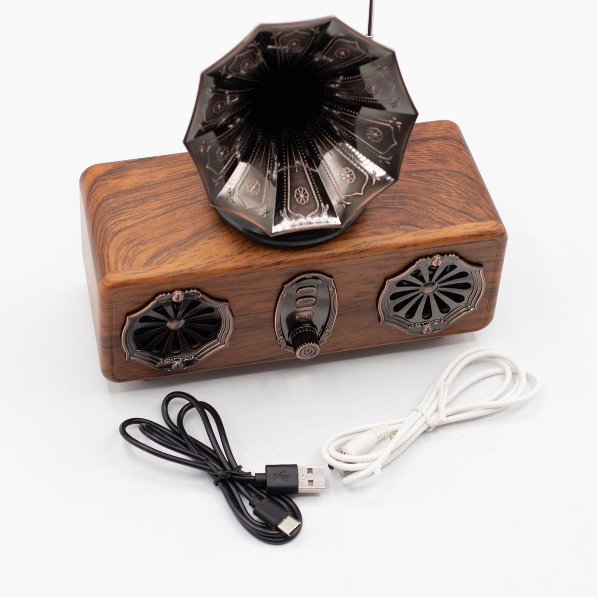 Retro Double Gramophone Bluetooth Speaker – view 4