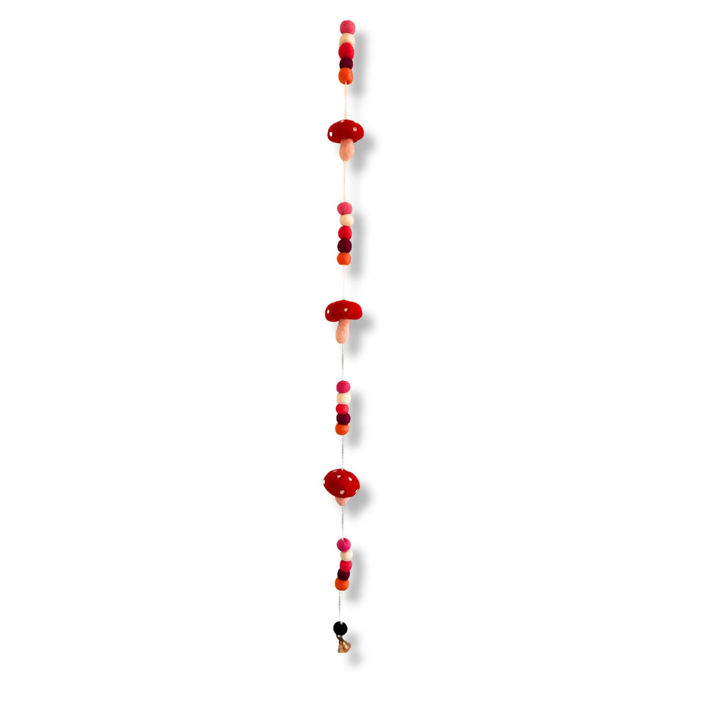 Felt Wall Hanging 110cm - Redtop Mushrooms – view 5